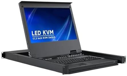 MT-17316HL KVM-Switch, 16-Port-HDMI-Rack, 17,3-Zoll-LED-LCD-Display