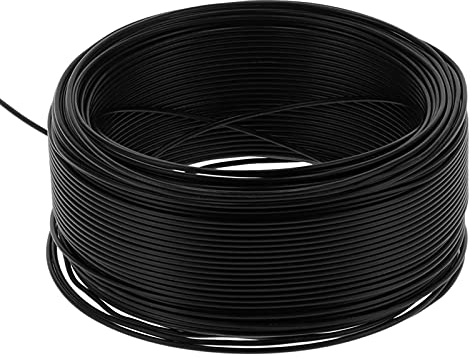Ausla Filo Elettrico Cavo Isolato con Nucleo in Rame 100 Metri 3 X 0,5 mm² Cavo Tondo in PVC AC300V per Elettrodomestici Strumenti e Strumenti di Illuminazione
