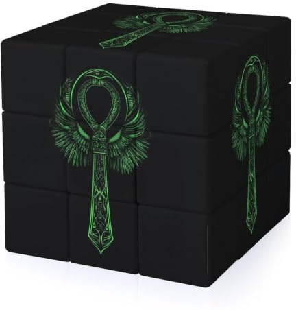 Ankh Green Lustige 3D Puzzles Speed Cube für Erwachsene
