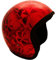 PI Wear Jet Super Flake Skulls Red sehr kleiner und schmaler Jethelm * auffälliges Design * keine ECE (S)