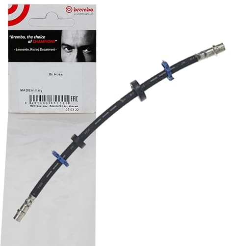 BREMBO T 85 151 Bremsschläuche und Zubehör | Kompatibel mit: VW TRANSPORTER T4 Bus, TRANSPORTER T4 Kasten, TRANSPORTER T4 Pritsche/Fahrgestell (70E, 70L, 70M, 7DE, 7DL