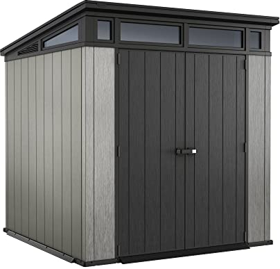 Ondis24 Keter Artisan Abri de jardin - 214 x 218 x 226 cm - Gris/anthracite