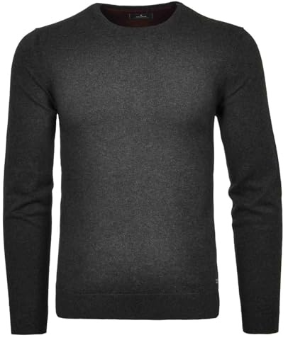 RAGMAN Herren Strickpullover Rundhals, Baumwolle/Kaschmir