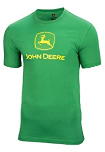 JOHN DEERE Maglietta con logo classico verde, verde, XL