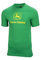 JOHN DEERE T-Shirt mit klassischem Logo - Grün, XL, Herren Regular Fit