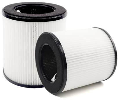 B-D02L H13 True HEPA-Filter-Set, kompatibel mit MOOKA und KOIOS B-D02L Luftreiniger, 3-in-1 H13 True HEPA Ersatzfilter, 2er-Pack