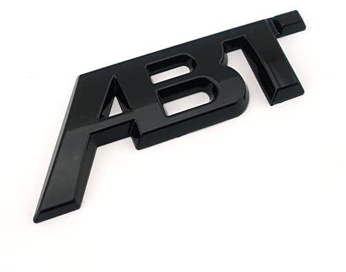 TW PREMIER Auto Hintere Abzeichen Buchstaben Aufkleber, Für ABT Kofferraum extern schmücken Zubehör,A