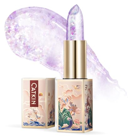 CATKIN Lippenbalsam Natürliche getönte Lippenpflege Classic mit Vitamin E, Spendet Feuchtigkeit für trockene Lippen Lippenpflegestift 3.3g