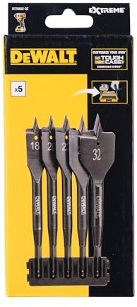5 x breite Holzbohrer