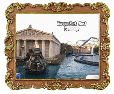 Europa Park Rust Germany Kühlschrankmagnet 3D Reise Souvenir Kühlschrank Dekoration Magnet Aufkleber Handwerk Kollektion
