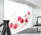 timalo Spritzschutz Wand für Herd, Küche Küchenrückwand Glasoptik | Acryl Glas 2mm | Glasrückwand Acrylglas Wandpaneele Rückwandschutz Platte | 60x40cm Himbeeren und Milch