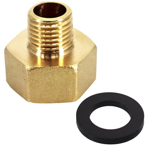 OioTuyi Adaptateur de gaz 1/2 vers 1/4, adaptateur de raccord de gaz, adaptateur de bouteille de gaz, adaptateur de bouteille de gaz, adaptateur de bouteille de gaz pour bouteilles de gaz