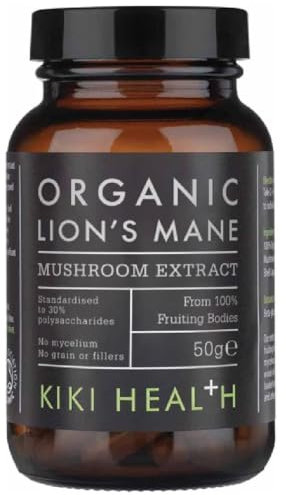 KIKI Health - Lion's Mane Extrakt Pulver | Reines Pilzextrakt für vielseitige Anwendungen - 50g