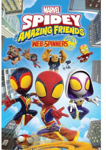 Marvel Spidey And His Amazing Friends Poster Web-Spinners