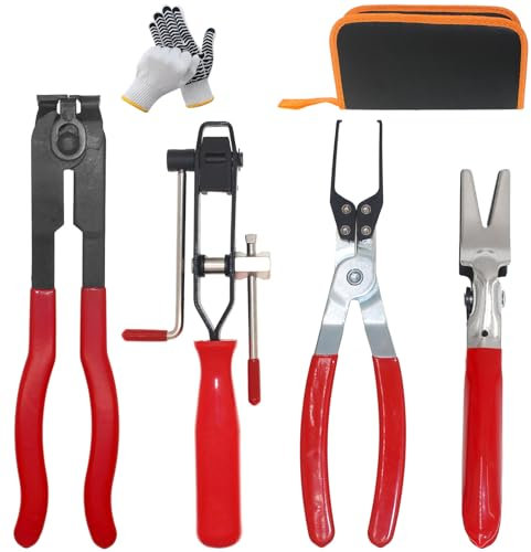 CV Boot Clamp Plier CV Axle Boot Clamp Pliers Hose Removal Pliers Relay Puller Pliers Set For Automotive UTV ATV Tool