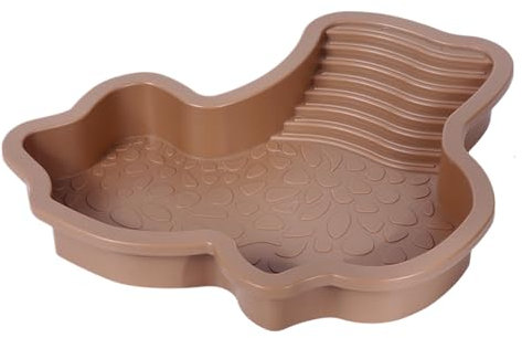 Piscina per tartarughe | d'acqua per tartarughe e bagno per rettili | Piscina con Rampa, Decorazione per acquario, per cibo per anfibi, rospi, lucertole e