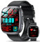 Lgnitek Smartwatch con ECG/𝐆li𝐜𝐞𝐦𝐢𝐚/HRV/BMI/Acido Urico, Orologio Saluta 1.75'' AMOLED, 24H Pressione Sanguigna/SpO2/Temperatura/Sonno/cardiofrequenzimetro, Contapassi IP68, Per Android/iOS