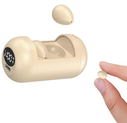 Mini Kopfhörer Kabellos Bluetooth Unsichtbar Klein zum Schlafen In Ear Schlaf Bluetooth Seitenschläfer Drahtlose Kopfhörer Headset Kleine Ohren Wireless Sleeping In Ear Headphones Earphones Earbuds