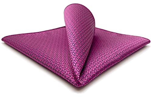 S&W SHLAX&WING Neu Herren Einstecktücher Fushia Violett Hochzeit Party