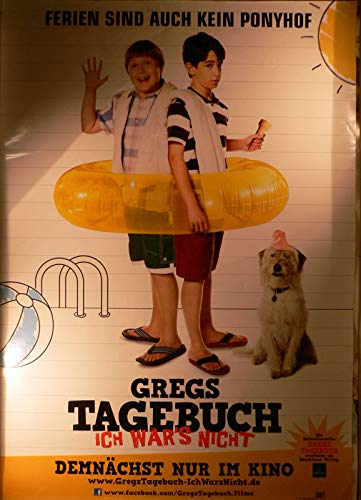 Gregs Tagebuch - Filmplakat 120x80cm gerollt (1)