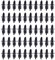 Hedume 50 Pack Bottle Pourers, Free Flow Pourers, Perfect for Pubs, Clubs, Restaurants, Bars, Coffee Shops and Diners