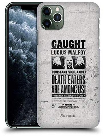 Head Case Designs Offizielle Harry Potter Lucius Malfoy erwischt Deathly Hallows XV Harte Rueckseiten Handyhülle Hülle Huelle kompatibel mit Apple iPhone 11 Pro Max
