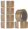 activaTape Premium Paketklebeband Rolle Klebeband braun 60m & 48mm breit Packband Paketband braun Paket Klebeband Verpackungsmaterial 6 Rollen Verpackung Tape f?r Handabroller geeignet