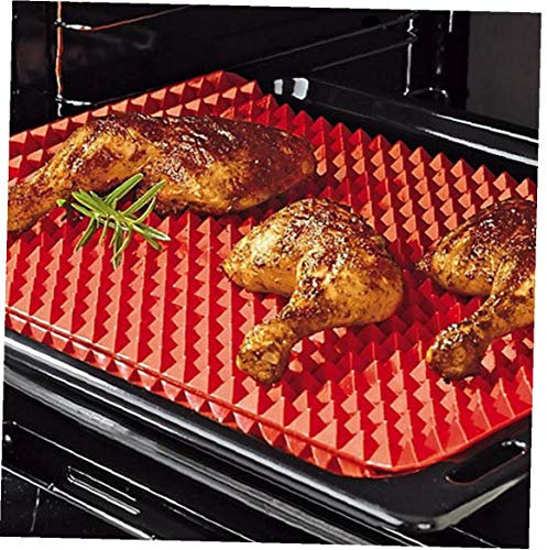 Hotaden Practical Creative Pyramid Silicone Baking Mat Nonstick Pan Pad Cooking Mat Oven Baking Tray Mat Random Color