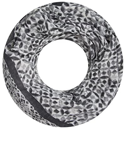 Majea Damen Loop Schal Schlauchschal Halstuch (880026) (schwarz 1)