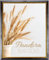 myposterframe Bilderrahmen Aged Vintage 60 x 90 cm Pandora Echtholz Blau Gold mit Acrylglas Antireflex 1 mm