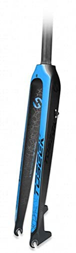 Forcella Ammortizzata 26 27.5 29 inch Leggero Fibra di Carbonio MTB Forcella Forcella di Sospensione Accessori Bicicletta Forcella Ammortizzata D,26 Inch