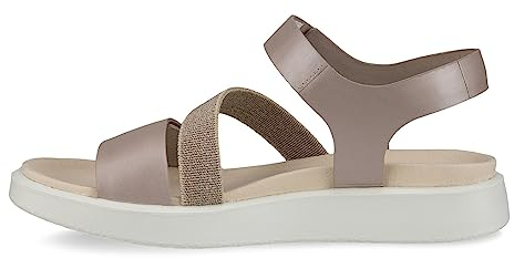ECCO Damen Gruuv M Marine Sandal, Grey Rose Metallic, 37 EU