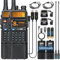 BAOFENG - Radio de jamón UV-5R de 8 W de Doble Banda de Mano UV5R de Dos vías de Largo alcance recargable Walkie Talkies Port