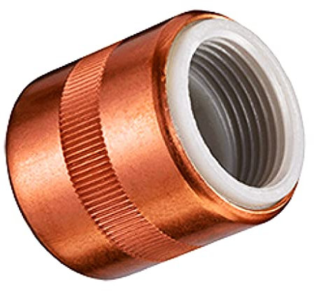Bricoloco Manguito antielectrolisis para instalaciones de calentadores eléctricos, calderas. Racor para tubos de cobre o hierro que evita la electrolisis del agua que oxida los metales (1/2 pulgada)