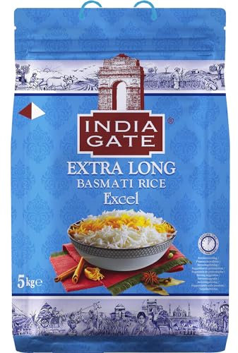 India Gate - Riz Basmati Extra Long Excel - 1 x 5 kg
