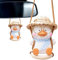 Fukamou Schaukel Ente Auto Rückspiegel Anhänger, Hängendes Ornament Auto Innen Deko, Auto Ente Autospiegel Hängendes Zubehör, Lustige Geschenke Swinging Duck