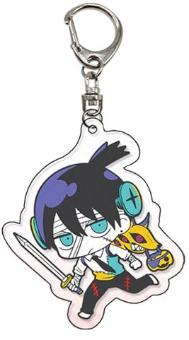acsewater Anime Chainsaw Man Makima Keychain Cute Jewellery Accessories Pochita Power Aki Pendant Ornament Keyring Bag Car Key Novelty Gift