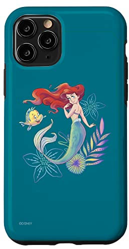 iPhone 11 Pro Disney The Little Mermaid Ariel and Flounder Under the Sea Case