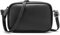 QKEPCY Damen Handy Umhängetasche Echtes Leder Crossbody Bag Damen Handytasche zum Umhängen Umhängetasche Damen Klein Moderne Taschen (Schwarz)