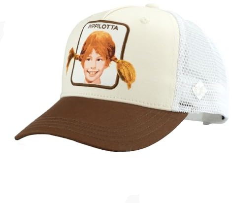 Bavarian Caps Pippilotta Stickpatch Curv Größe: one Size