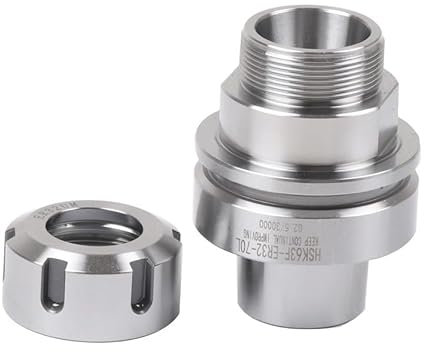 HSK63F Werkzeughalter, Gravierholzbearbeitungsmaschine HSK63F Werkzeughalter, HSK63 HSK ER ER16 ER25 ER32 ER40 Werkzeughalter HSK 63F ER(Size:HSK63F-GER32-100)