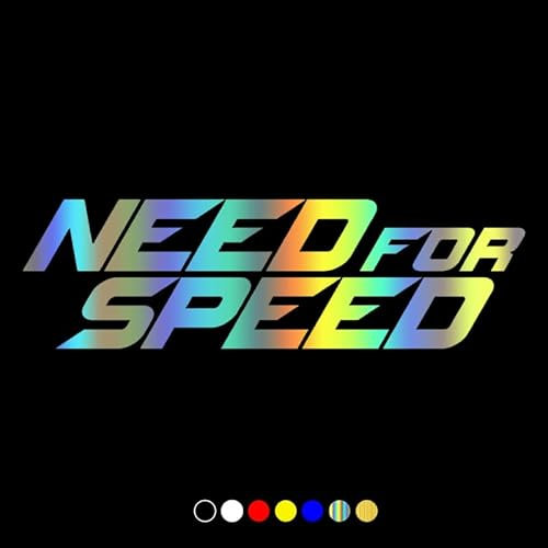 CS31954 Vinyl-Aufkleber „Need for Speed“, verschiedene Größen, wasserfest, für Autodekorationen auf Motorradstoßstange
