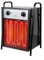 NAIZY Elektroheizung 9KW Heizlüfter 400V Heizgebläse Heater Heizungslüfter mit Thermostat & 4-Heizstufen Elektroheizer Überlastschutz Werkstattheizung Bauheizer, für Garagen, Werkstätten (Schwarz)