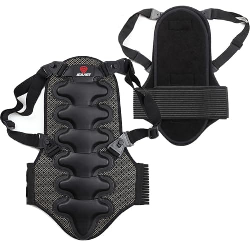 Rückenprotektor Erwachsene Für Motorrad, Rückenprotektor Ski Snowboard Rücken Protektor, Teenager, Skifahren, Snowboarden, Skaten, Motorradfahren, Outdoor-Sport