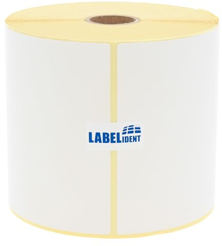 Labelident Zebra kompatible Thermoetiketten Top, Z-Select 2000D - 101,6 x 127 mm - formatgleich mit Zebra 800264-505 - 565 Etiketten für Zebra Drucker auf 25 mm Kern, selbstklebend