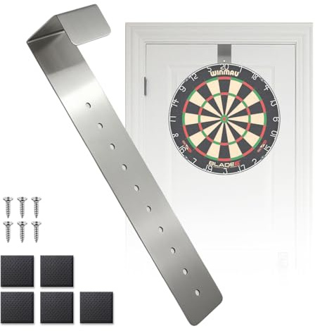 Dartscheibe Ständer für Türen, ohne Bohren, für die meisten Dartscheibe geeignet, platzsparend