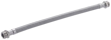 Flexible inox mâle - mâle 12x17 passage intérieur 8 mm - longueur 30cm NOYON & THIEBAULT