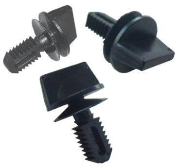 myshopx Plastik Nieten Schlagniete Druckniete Clips 5 Stück Befestigung Clips Türverkleidung Klammern Stoßstangen Befestigung Clips C85