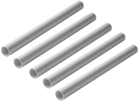 Nicoll - Tubes PVC Blanc Nicoll - Lot de 5 Tubes PVC blanc NF diamètre 40 mm - 2 mètres - Nicoll