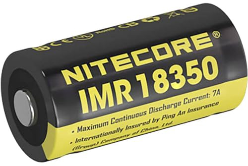 NiteCore IMR 18350 Spezial-Akku 18350 Li-Ion 3.7 V 700 mAh